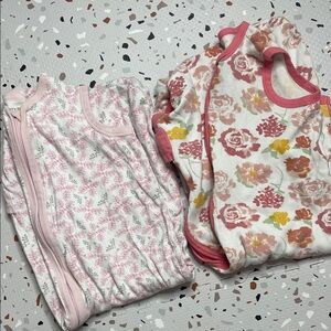 Floral and Pink Kids Sleep Sacks